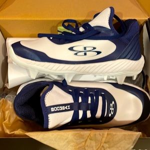 Boombah baseball cleats NIB